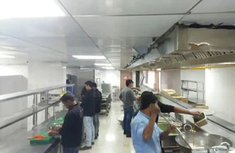 Ramada Hotel commercial kitchen setup project