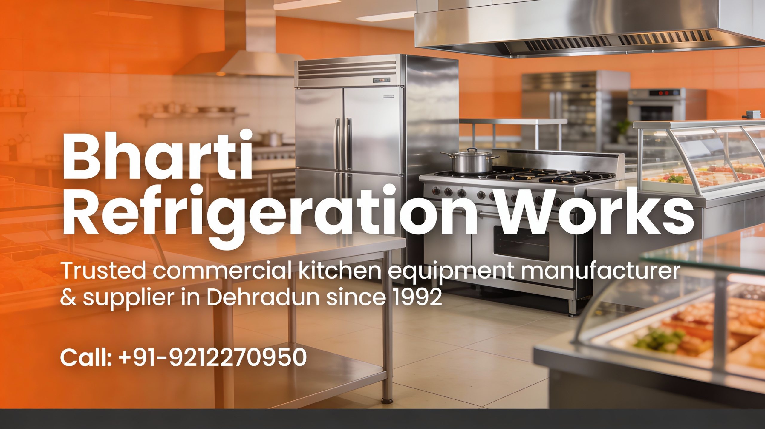 Commercial Kitchen Equipment Manufacturer in Dehradun