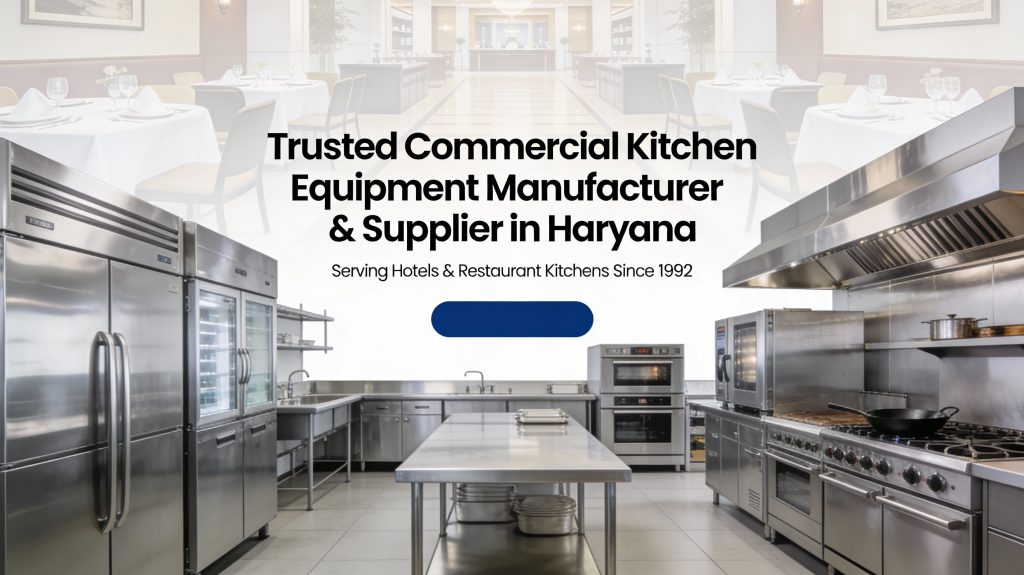 Commercial Kitchen Equipment Manufacturer in Haryana