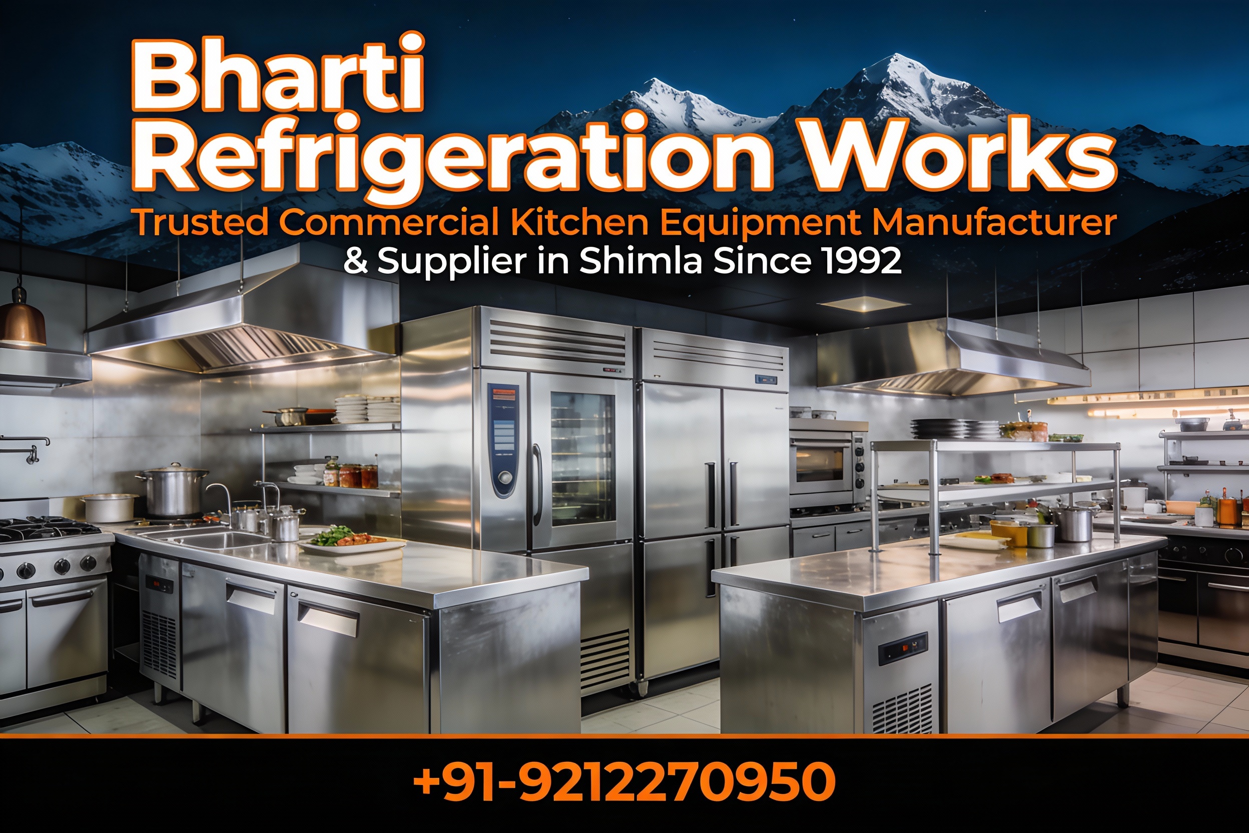 Commercial Kitchen Equipment Manufacturer in Shimla