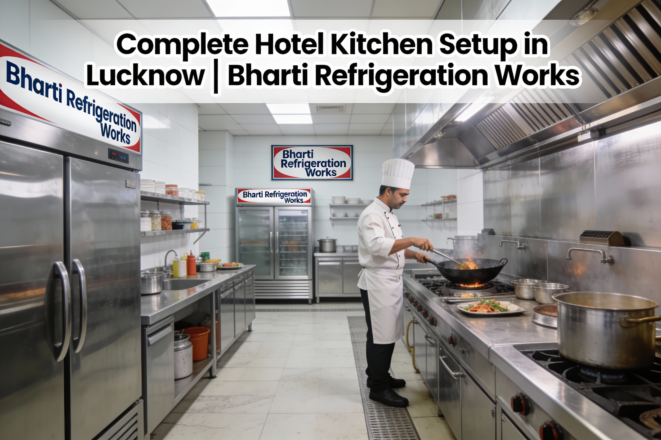 Hotel Kitchen Setup in Lucknow