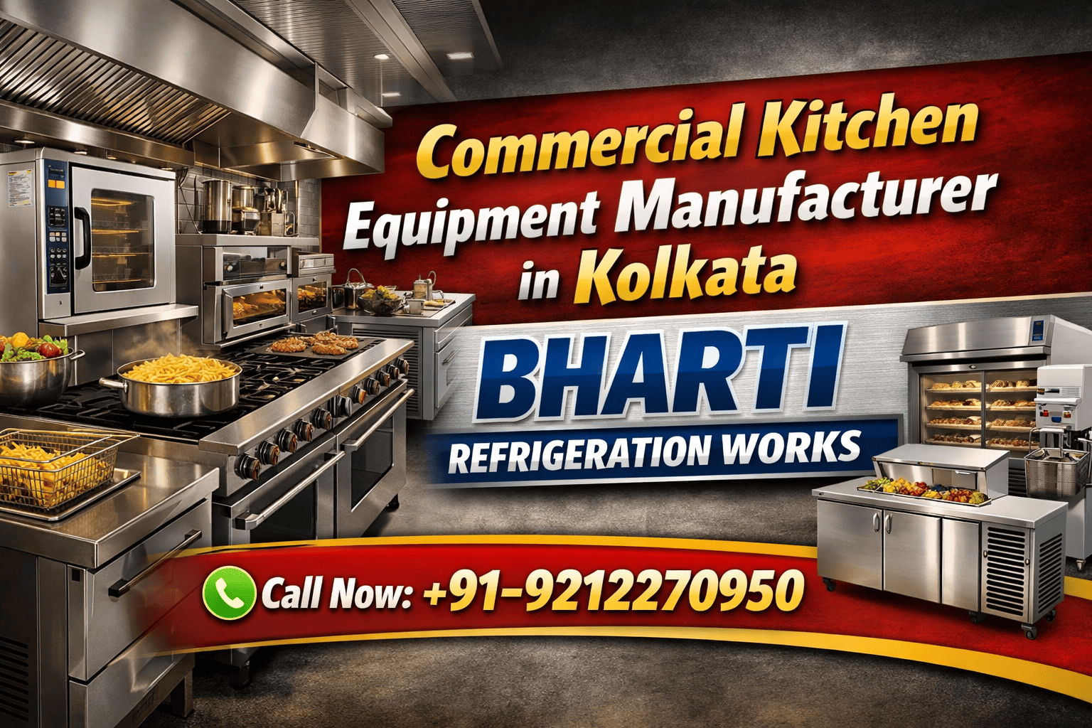 Commercial Kitchen Equipment Manufacturer in Kolkata
