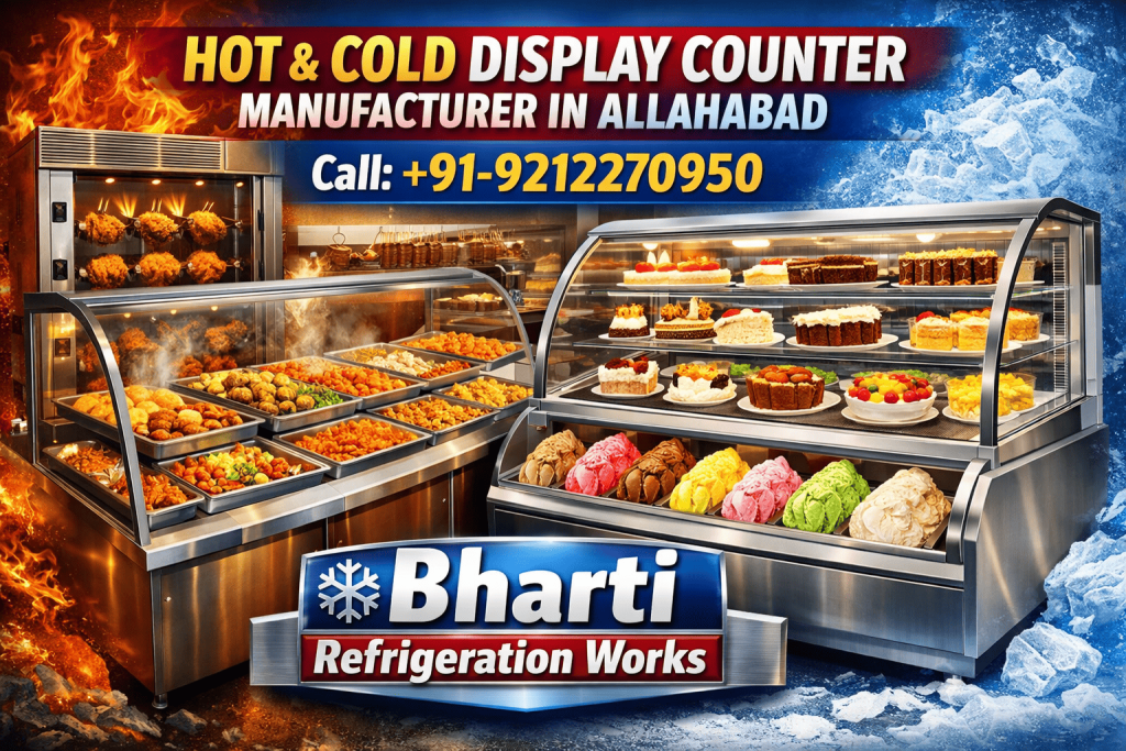Hot & Cold Display Counter Manufacturer in Allahabad