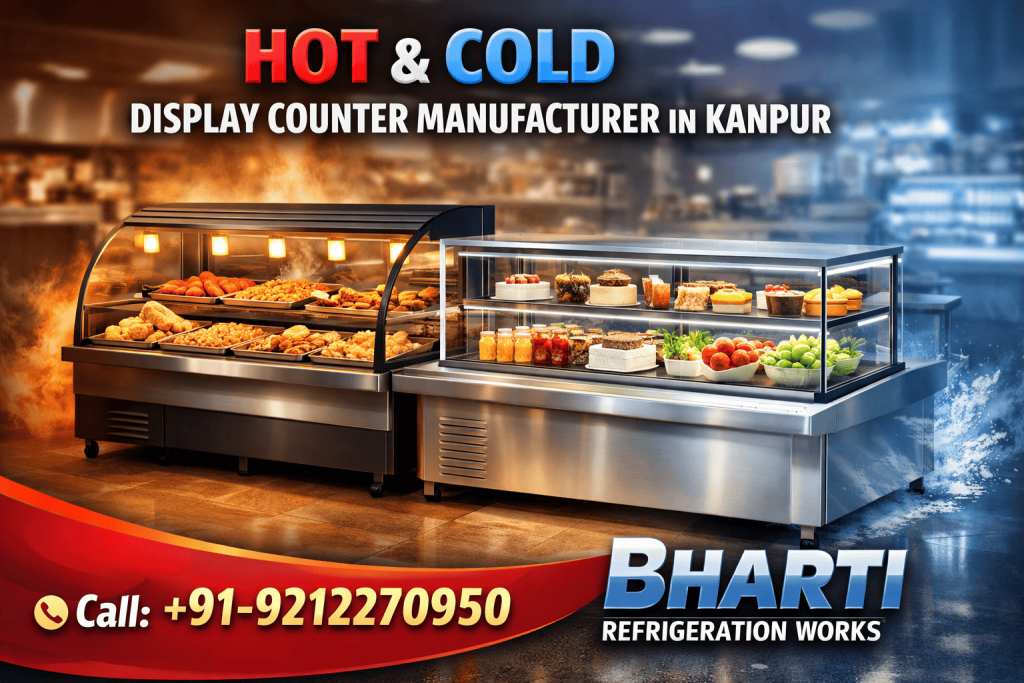 Hot & Cold Display Counter Manufacturer in Kanpur