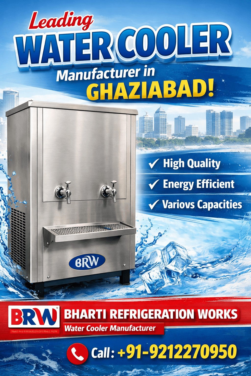 Water Cooler Manufacturer in Ghaziabad