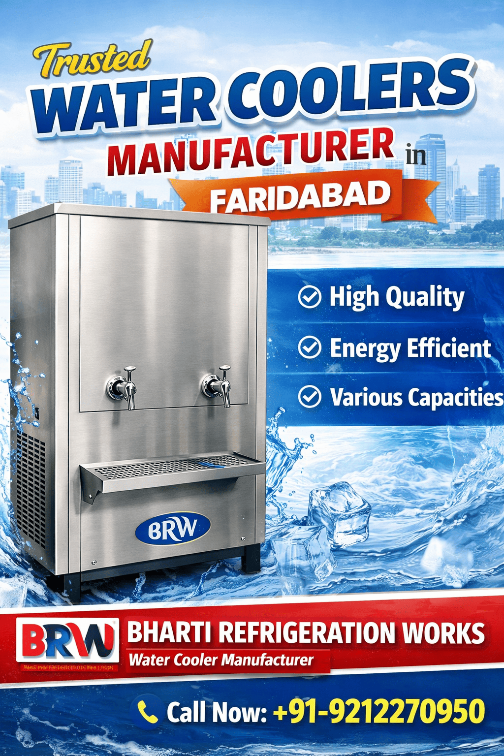 Water Cooler Manufacturer in Faridabad
